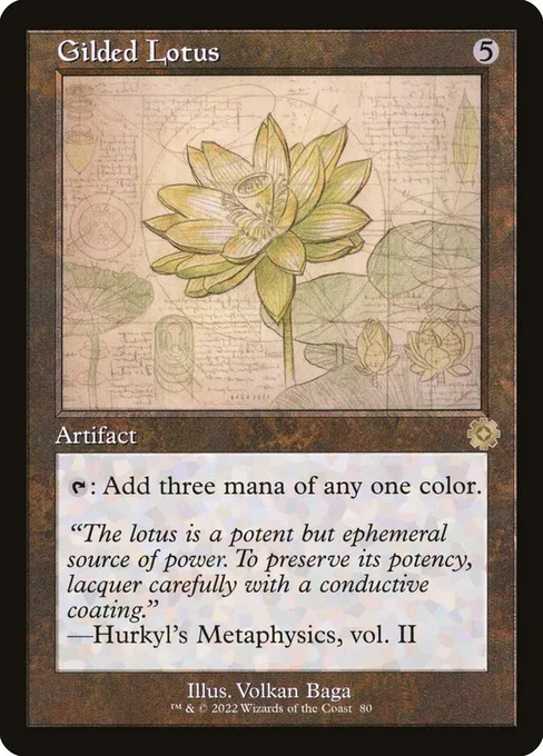 Gilded Lotus, The Brothers' War Retro Artifacts #80