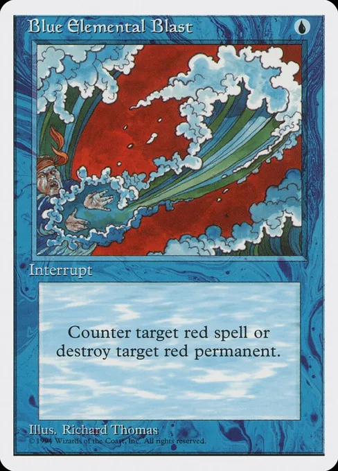 Blue Elemental Blast, Media and Collaboration Promos #1995-2