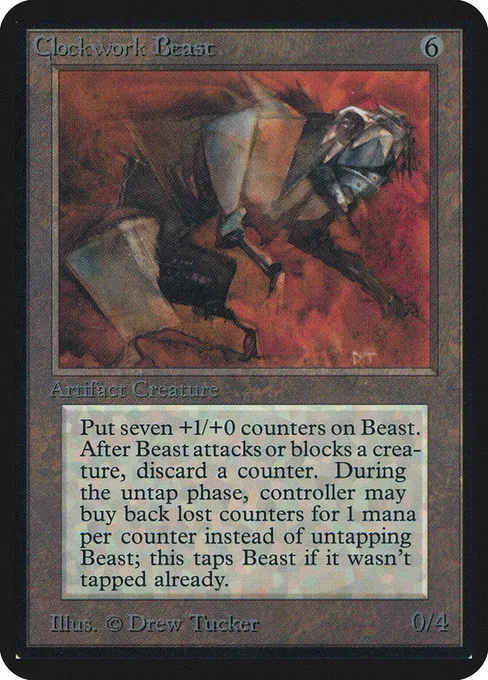 Clockwork Beast, Limited Edition Alpha #236