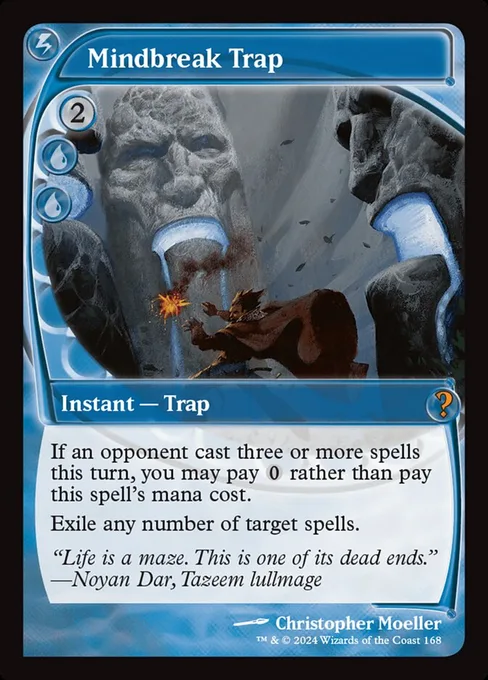 Mindbreak Trap, Mystery Booster 2 #168