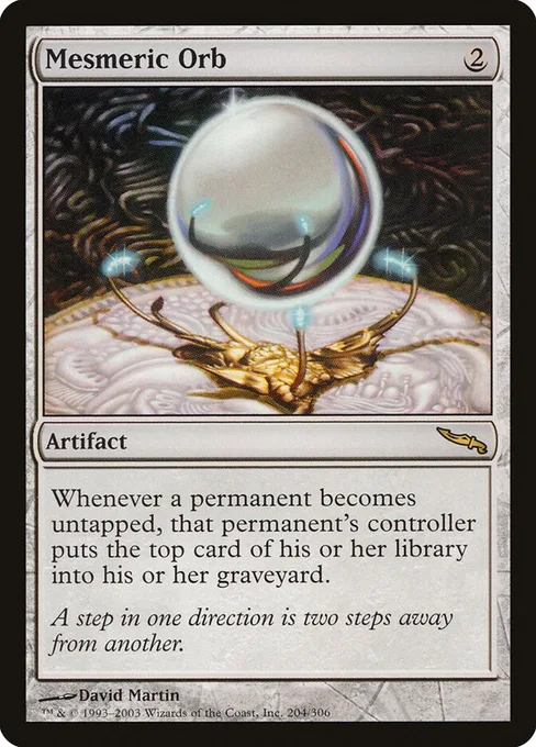 Mesmeric Orb, Mirrodin #204