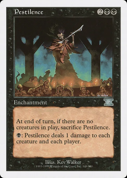 Pestilence, Classic Sixth Edition #149