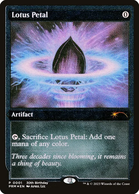 Lotus Petal, 30th Anniversary Misc Promos #2