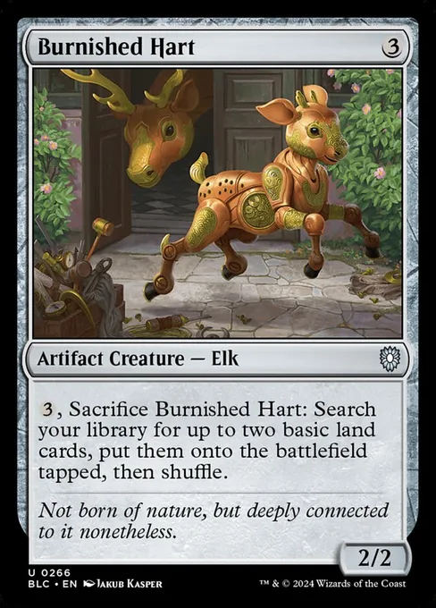 Burnished Hart, Bloomburrow Commander #266