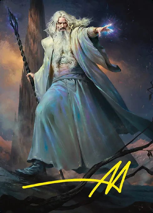 Saruman of Many Colors // Saruman of Many Colors, Tales of Middle-earth Art Series #20