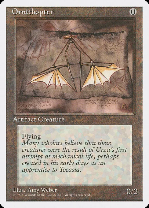 Ornithopter, Fourth Edition #341