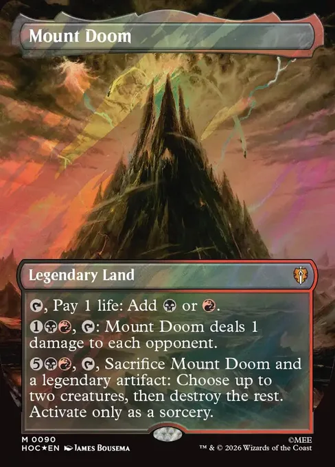 Mount Doom, The Hobbit Eternal #90