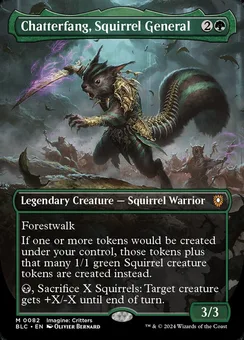 Chatterfang, Squirrel General, Normal