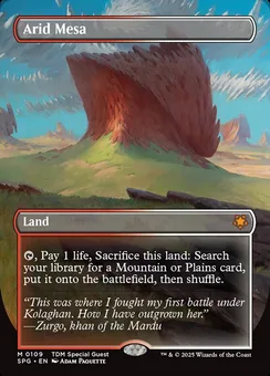 Arid Mesa, Normal