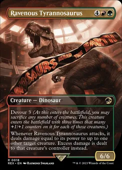 Ravenous Tyrannosaurus, Normal