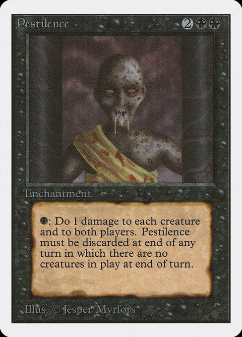 Pestilence, Unlimited Edition #121