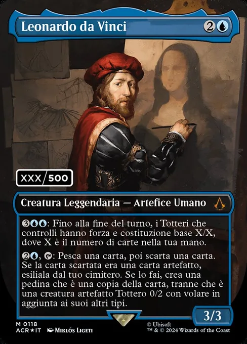 Leonardo da Vinci, Assassin's Creed #118z