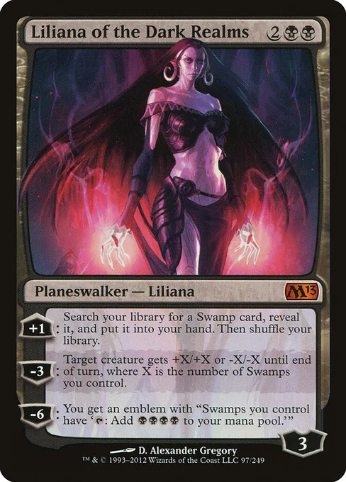 Liliana of the Dark Realms, Magic 2013 #97