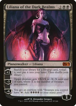 Liliana of the Dark Realms, Normal