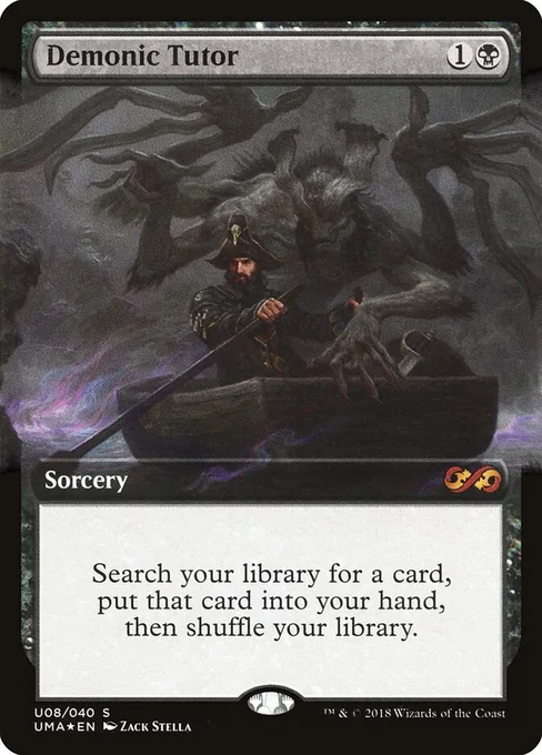 Demonic Tutor, Ultimate Box Topper #U8