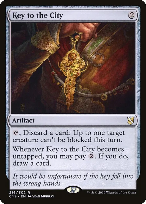 Key to the City, Commander 2019 #216
