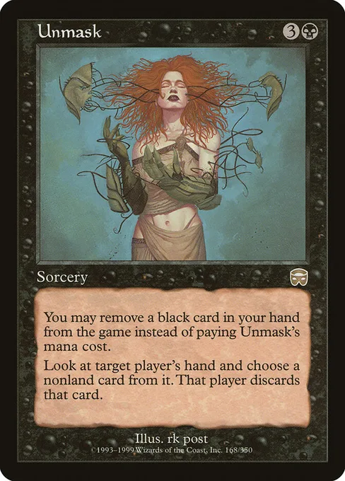 Unmask, Mercadian Masques #168