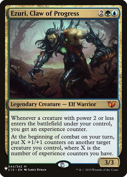 Ezuri, Claw of Progress, The List #C15-44