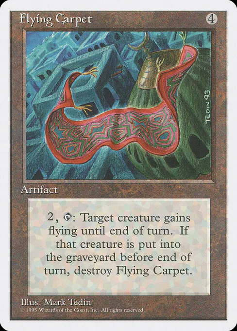 Flying Carpet, Fourth Edition #320