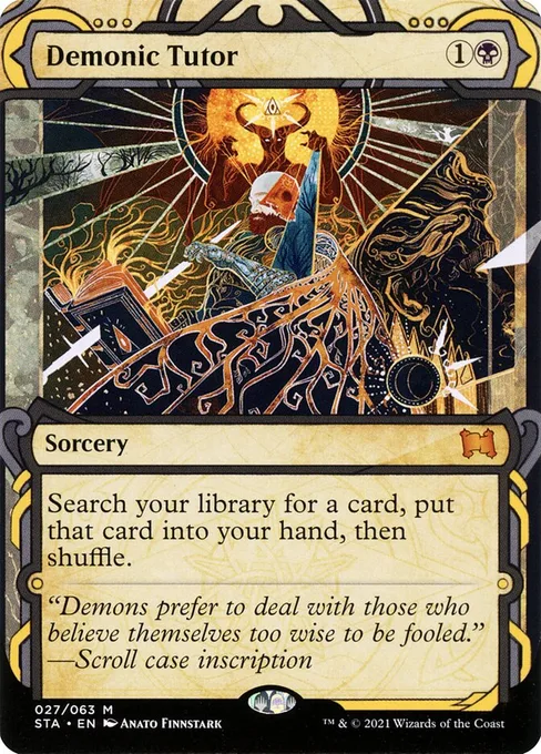 Demonic Tutor, Strixhaven Mystical Archive #27