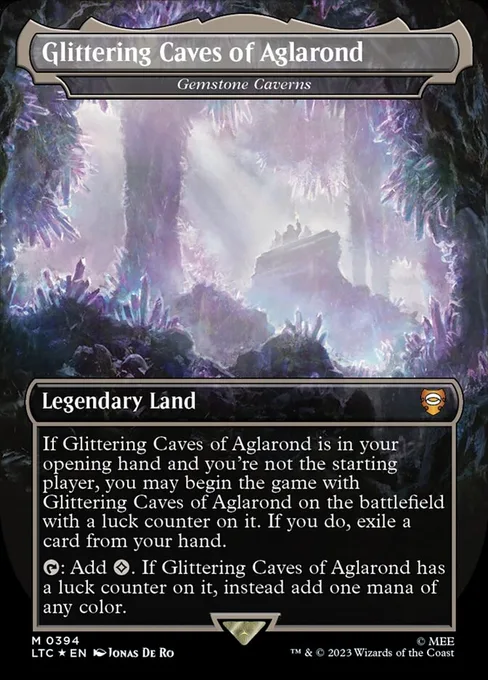 Gemstone Caverns, Tales of Middle-earth Commander #394
