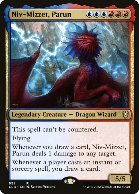 Niv-Mizzet, Parun, Commander Legends: Battle for Baldur's Gate #851