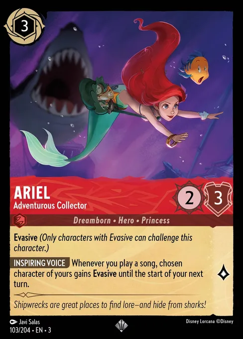 Ariel - Adventurous Collector, Into the Inklands #103