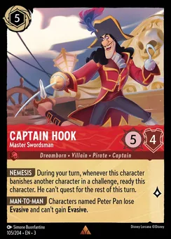 Captain Hook - Master Swordsman, Normal