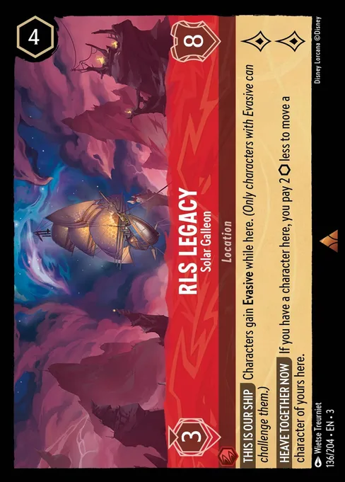 RLS Legacy - Solar Galleon, Into the Inklands #136