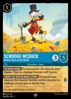 Scrooge McDuck - Richest Duck in the World, Normal