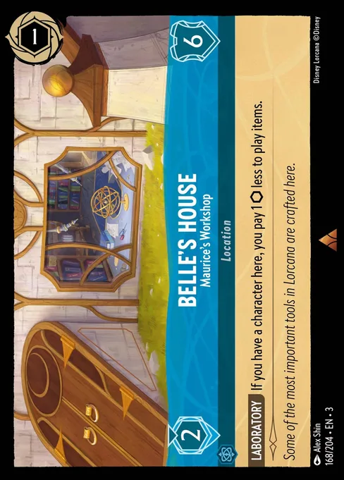 Belle's House - Maurice's Workshop, Into the Inklands #168
