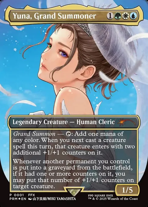 Yuna, Grand Summoner, Wizards Play Network 2025 #16