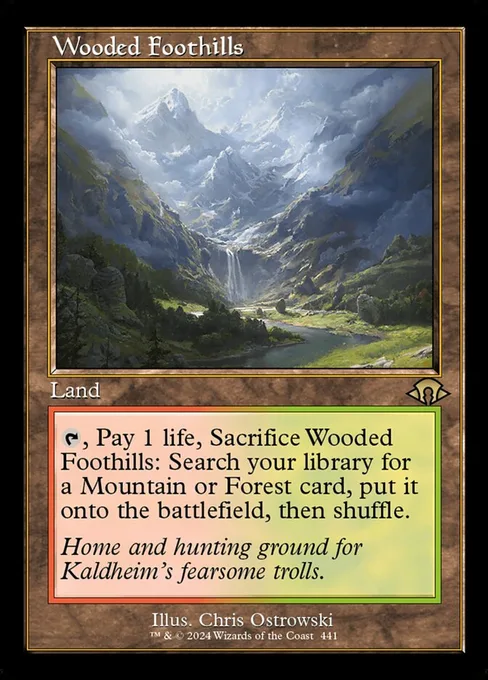 Wooded Foothills, Modern Horizons 3 #441