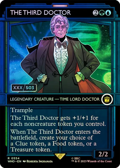 The Third Doctor, Doctor Who #554z