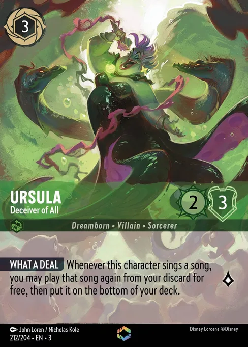 Ursula - Deceiver of All, Into the Inklands #212