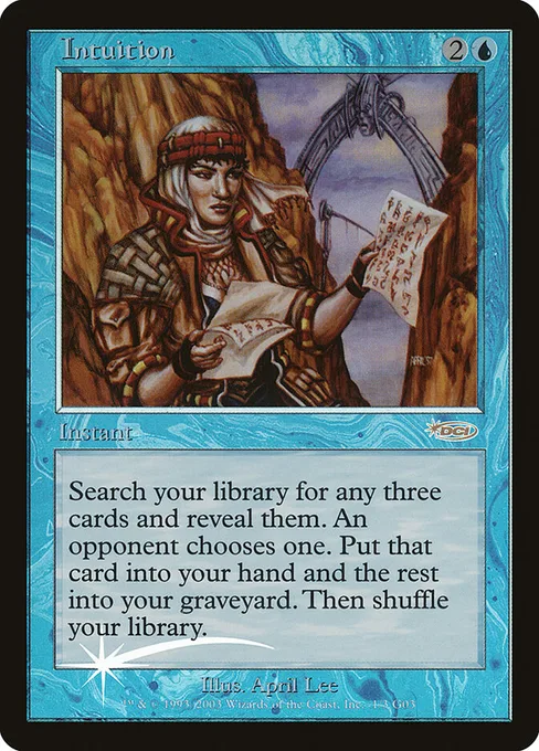 Intuition, Judge Gift Cards 2003 #1