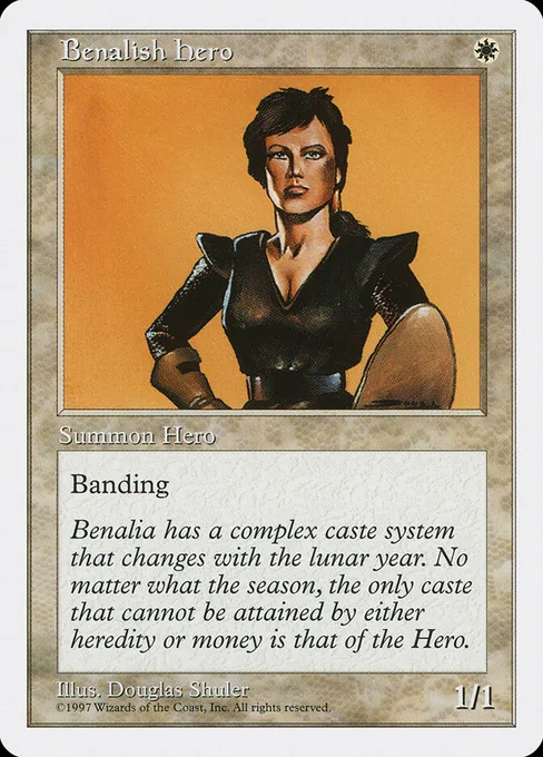 Benalish Hero, Fifth Edition #10