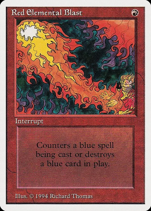 Red Elemental Blast, Summer Magic / Edgar #171