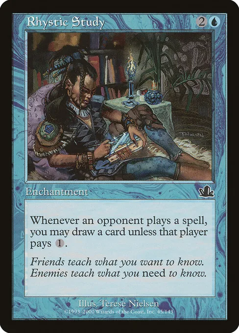 Rhystic Study, Prophecy #45