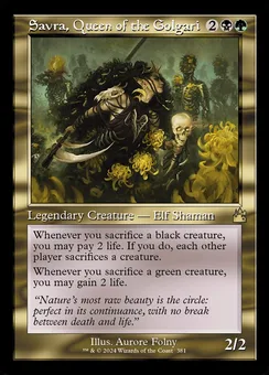 Savra, Queen of the Golgari, Normal