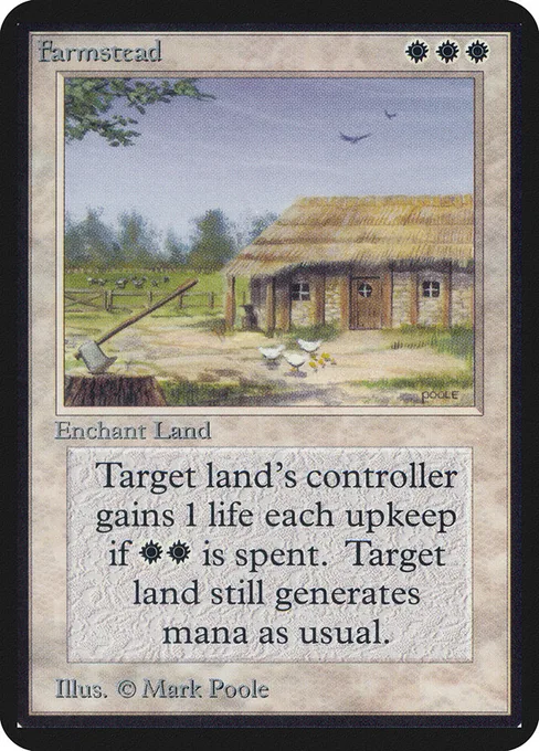 Farmstead, Limited Edition Alpha #19