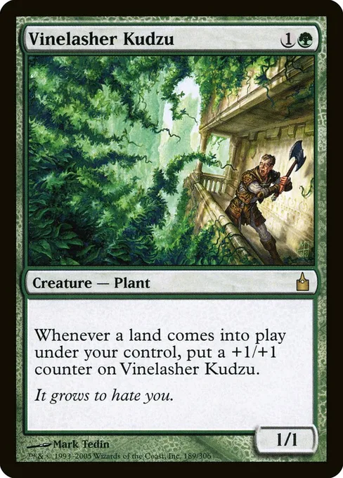 Vinelasher Kudzu, Ravnica: City of Guilds #189