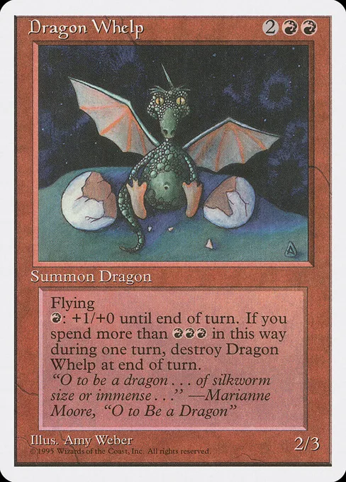 Dragon Whelp, Fourth Edition #186