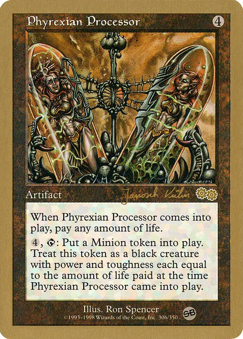 Phyrexian Processor, World Championship Decks 2000 #jk306sb