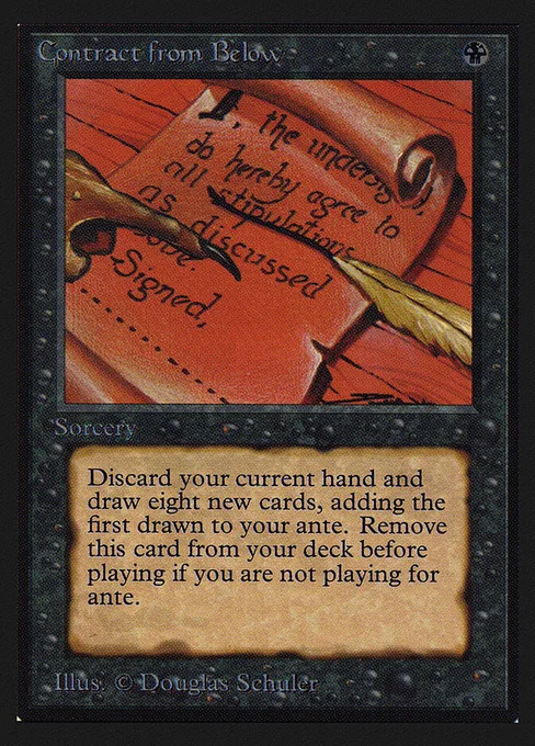 Contract from Below, Intl. Collectors' Edition #97