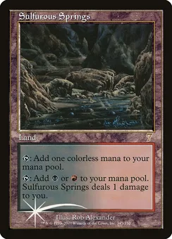 Sulfurous Springs, Normal