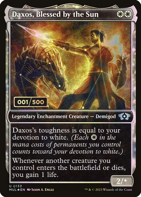 Daxos, Blessed by the Sun, Multiverse Legends #132z