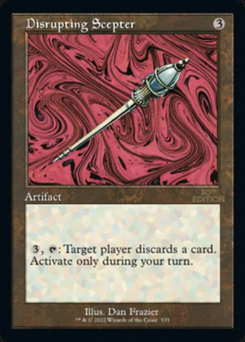 Disrupting Scepter, 30th Anniversary Edition #535