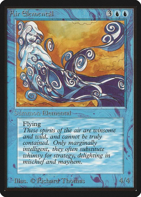 Air Elemental, Limited Edition Beta #47