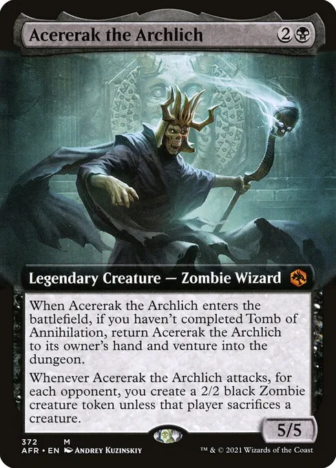 Acererak the Archlich, Adventures in the Forgotten Realms #372